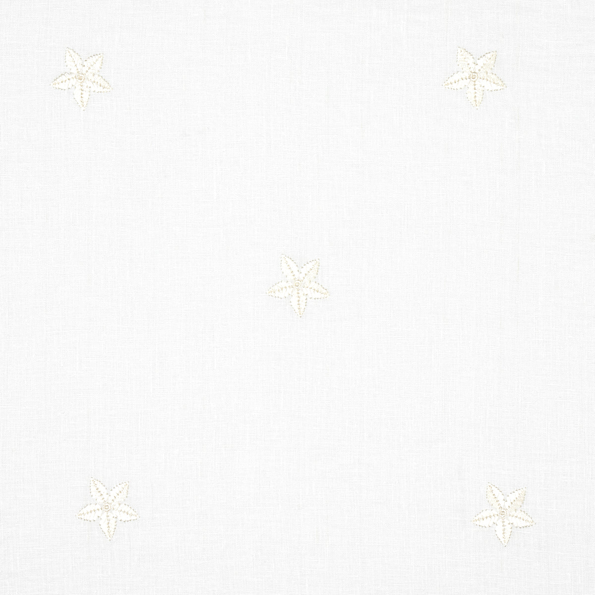 Vincenzo Embroidered Sheer fabric in blanc color - pattern number 67810 - by Schumacher in the Firenze / Sheers collection