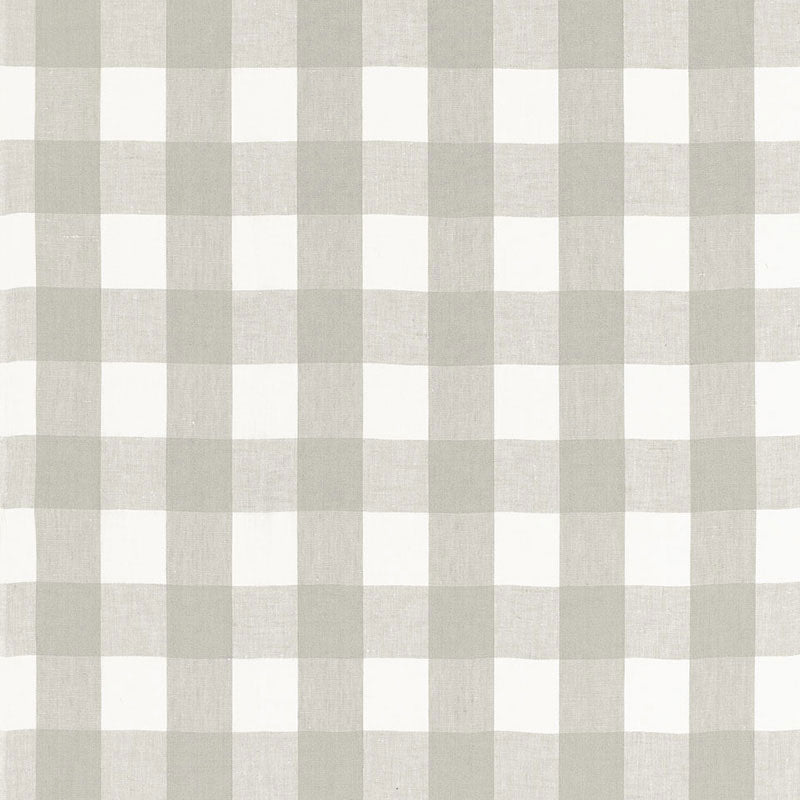 Key West Check fabric in zinc color - pattern number 68018 - by Schumacher in the Calypso collection