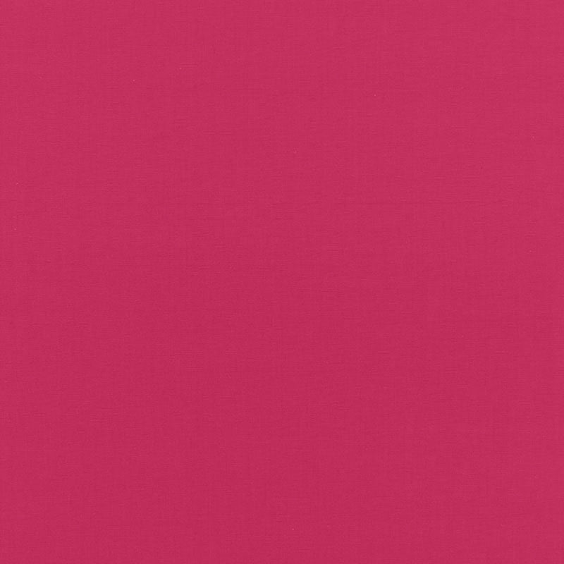 Beckford Cotton Plain fabric in cerise color - pattern number 68780 - by Schumacher in the Perfect Basics: Cotton collection
