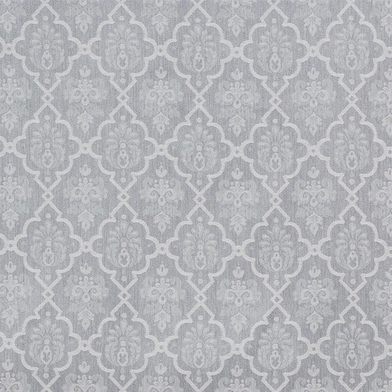 Hedgerow Trellis Indoor Outdoor fabric in grey color - pattern number 68816 - by Schumacher in the The Good Life Indoor/Outdoor collection