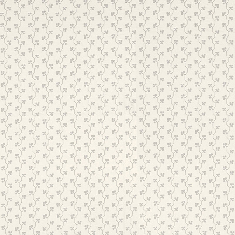 Emmeline Matelasse fabric in dove color - pattern number 69122 - by Schumacher in the Country Chic collection