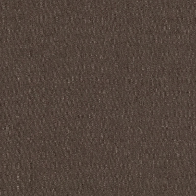 Lange Glazed Linen fabric in espresso color - pattern number 69338 - by Schumacher in the Perfect Basics: Linen collection