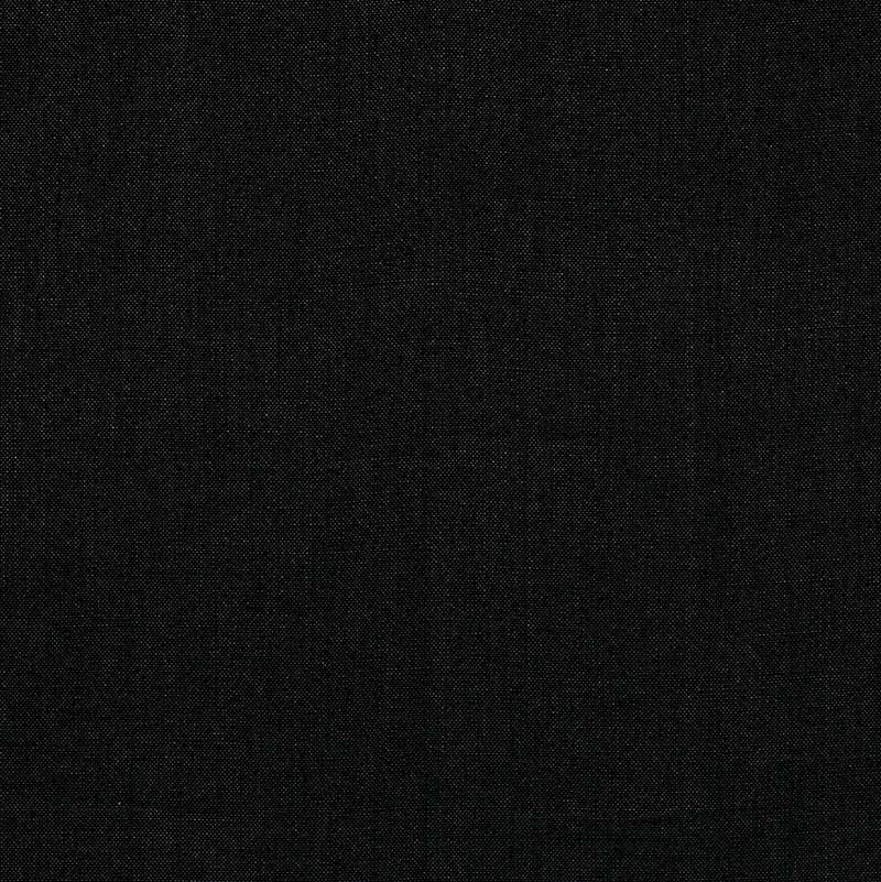 Piet Performance Linen fabric in noir color - pattern number 69913 - by Schumacher in the Perfect Basics: Linen collection
