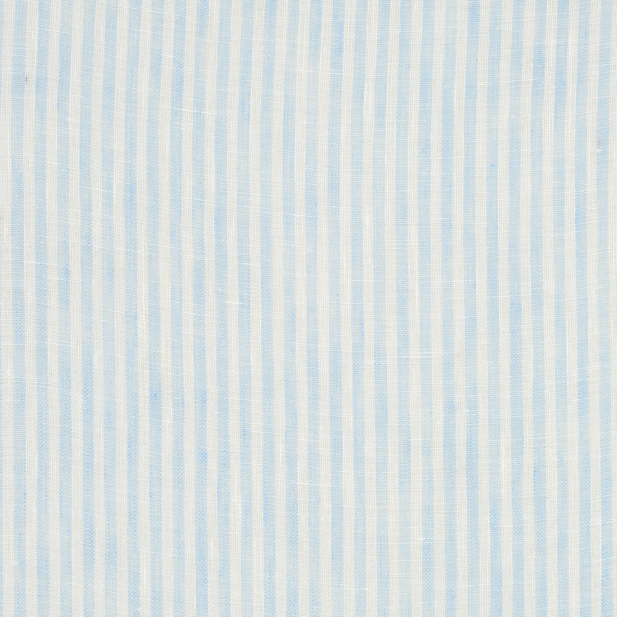 Tori Stripe Sheer fabric in sky color - pattern number 70068 - by Schumacher in the Stripes Revisits collection