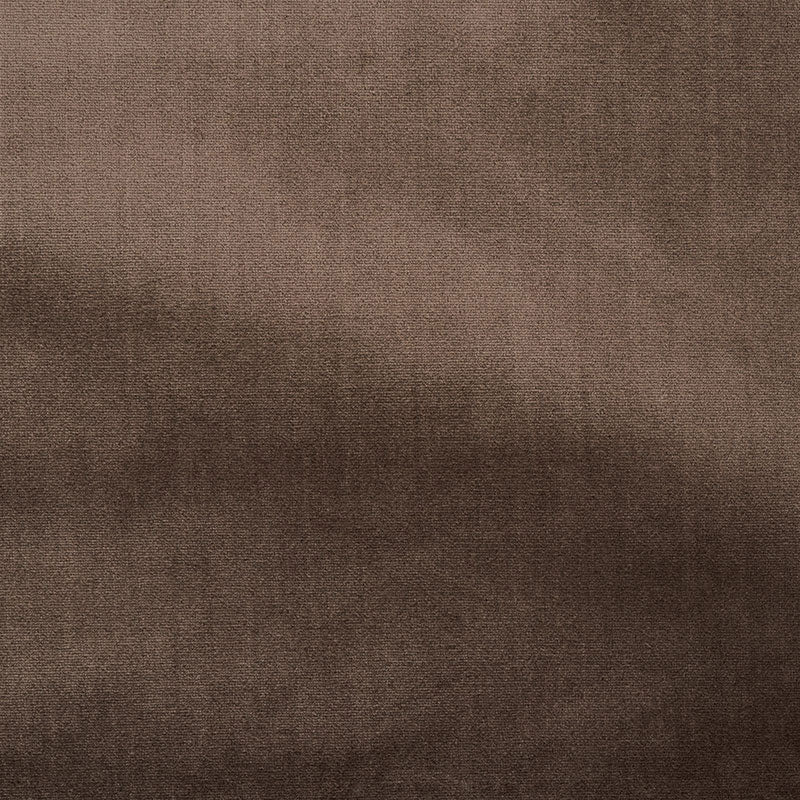 Venetian Silk Velvet fabric in truffle color - pattern number 70425 - by Schumacher in the Perfect Basics: Velvet collection