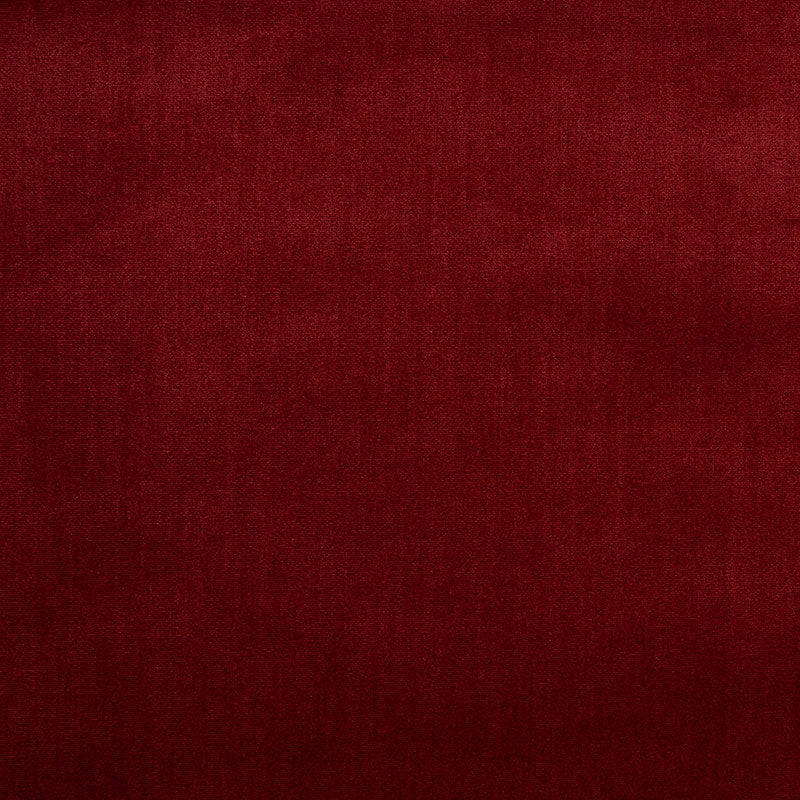 Venetian Silk Velvet fabric in garnet color - pattern number 70443 - by Schumacher in the Perfect Basics: Velvet collection