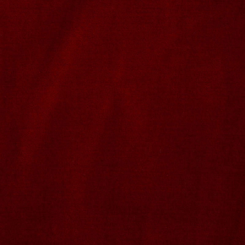 Venetian Silk Velvet fabric in ruby color - pattern number 70446 - by Schumacher in the Perfect Basics: Velvet collection