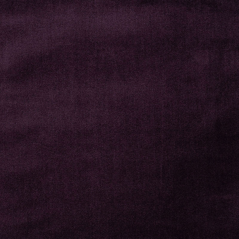 Venetian Silk Velvet fabric in aubergine color - pattern number 70448 - by Schumacher in the Perfect Basics: Velvet collection