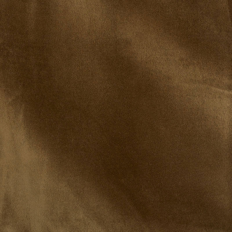 Rocky Performance Velvet fabric in walnut color - pattern number 70464 - by Schumacher in the Perfect Basics: Velvet collection