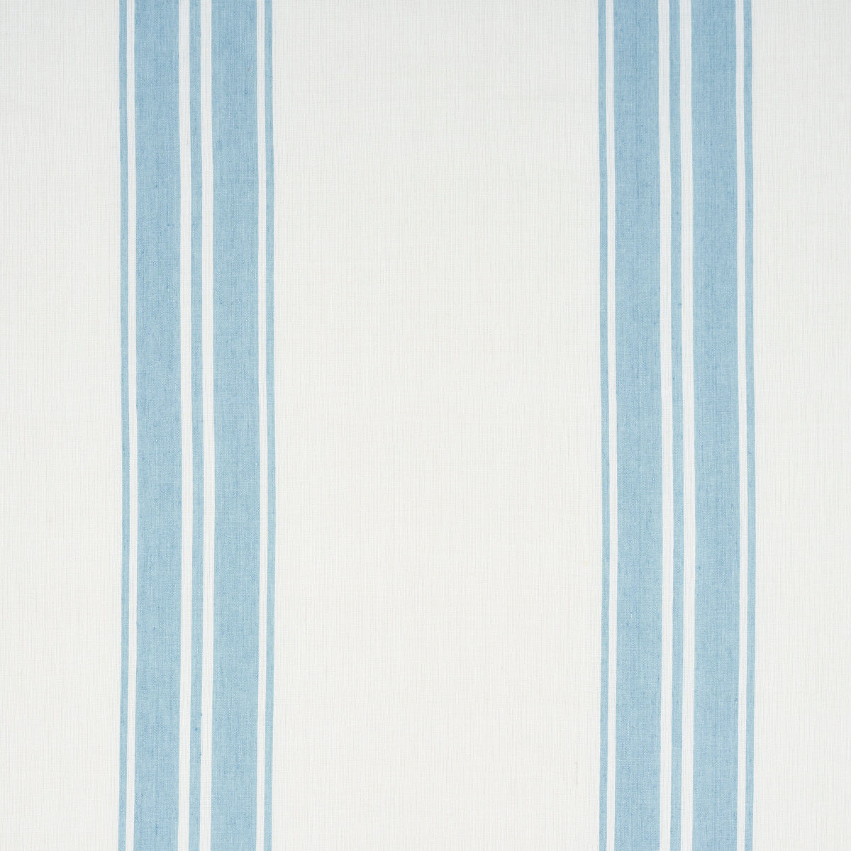 Brentwood Stripe fabric in pool color - pattern number 70875 - by Schumacher in the Mark D. Sikes collection