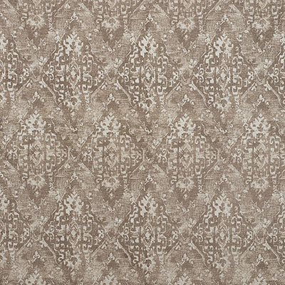 Ankara fabric in truffle color - pattern number 71143 - by Schumacher in the New Opulence collection