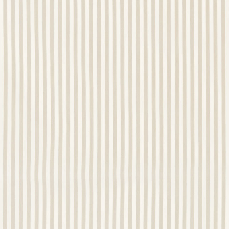 Brigitte Stripe fabric in taupe color - pattern number 71343 - by Schumacher in the Essentials: Classic Stripe collection