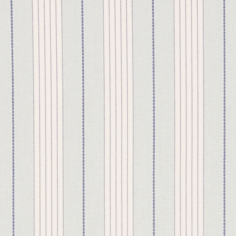 Audrey Stripe fabric in sky color - pattern number 71371 - by Schumacher in the Essentials: Stripe II collection