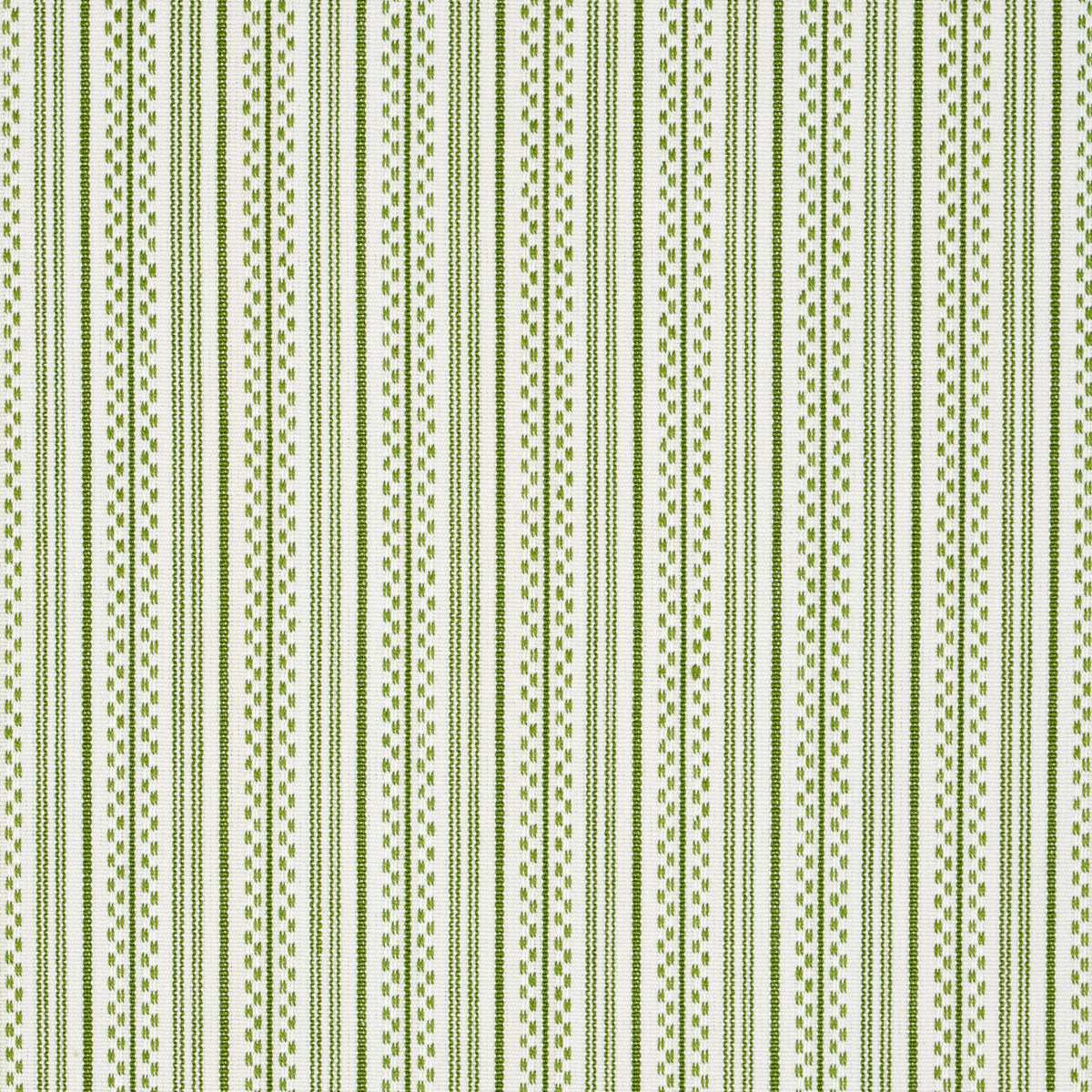 Jack Stripe fabric in green color - pattern number 71416 - by Schumacher in the Stripes Revisits collection