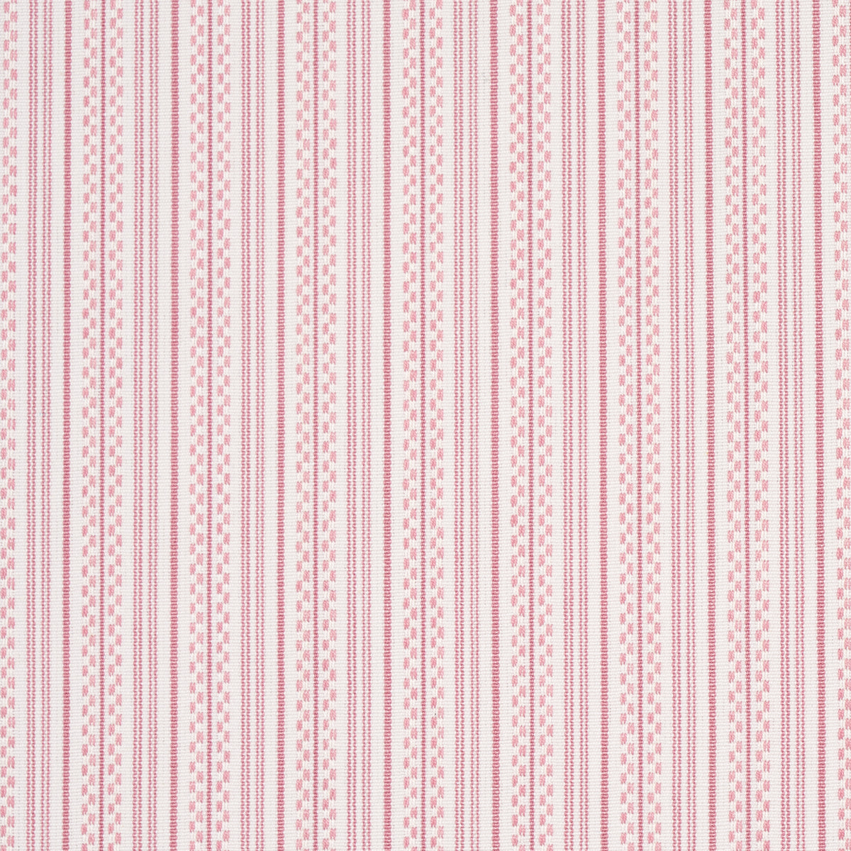 Jack Stripe fabric in pink color - pattern number 71418 - by Schumacher in the Stripes Revisits collection