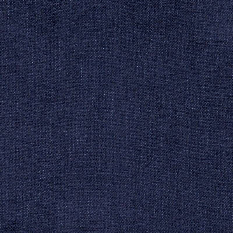 Franco Linen Blend Chenille fabric in indigo color - pattern number 71728 - by Schumacher in the Perfect Basics: Chenille collection