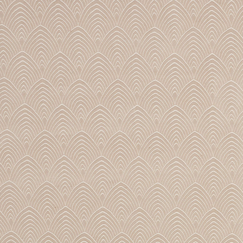 Archival Brocatelle fabric in moonstone color - pattern number 71731 - by Schumacher in the Schumacher Classics collection