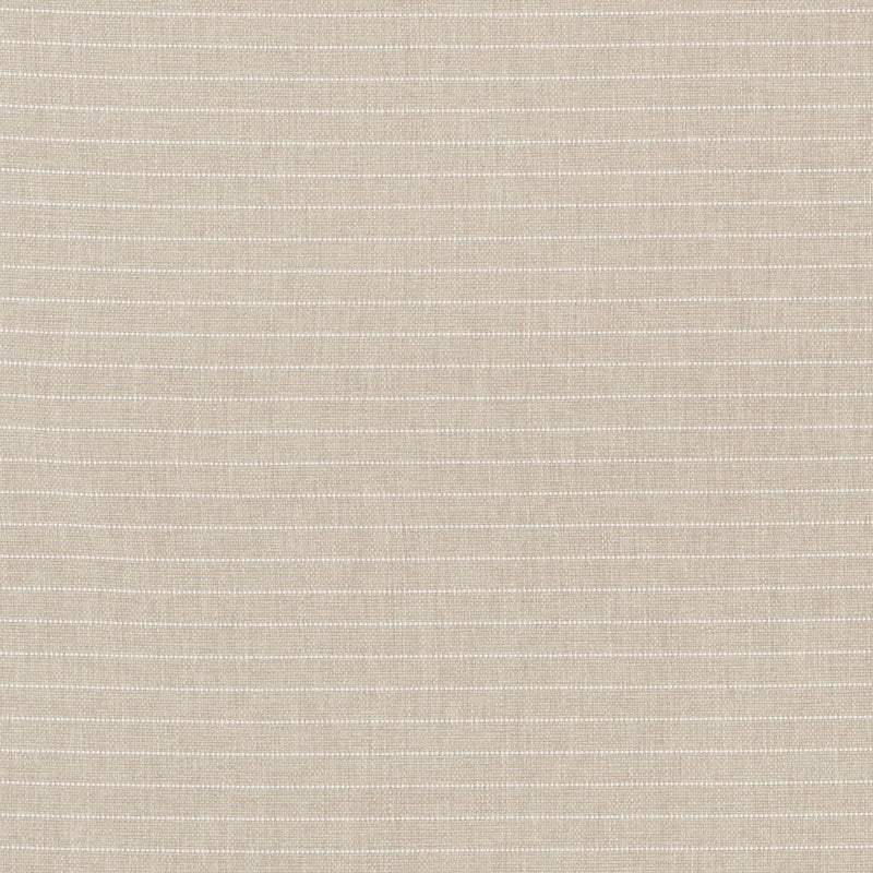 Manning Stripe Indoor Outdoor fabric in white natural color - pattern number 71812 - by Schumacher in the Indoor-Outdoor Prints & Wovens collection