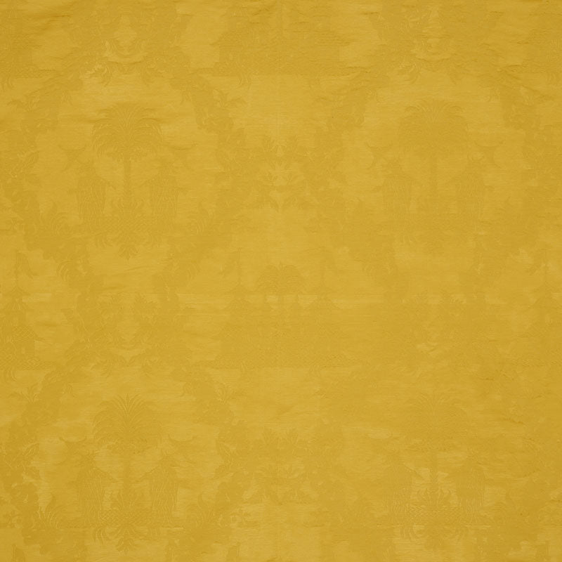 Chinoiserie Royale fabric in jonquil color - pattern number 71832 - by Schumacher in the Schumacher Classics collection