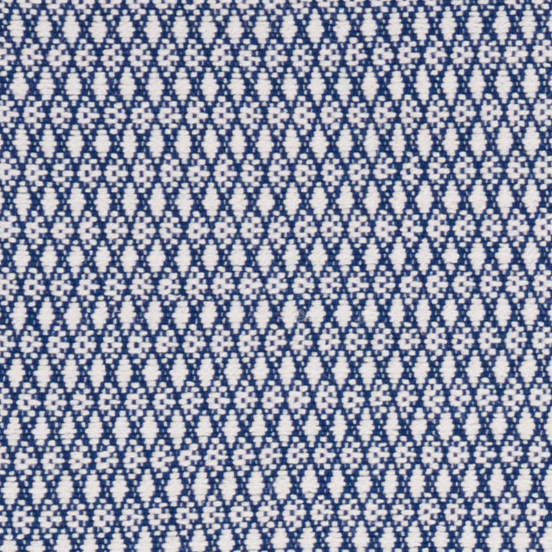 Zoila fabric in blue color - pattern number 71861 - by Schumacher in the Caravanne collection