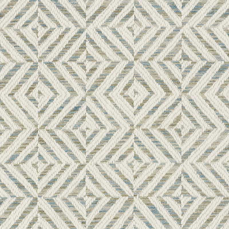 Jubilee fabric in sky color - pattern number 72150 - by Schumacher in the Essentials: Mid-Scale Upholstery collection