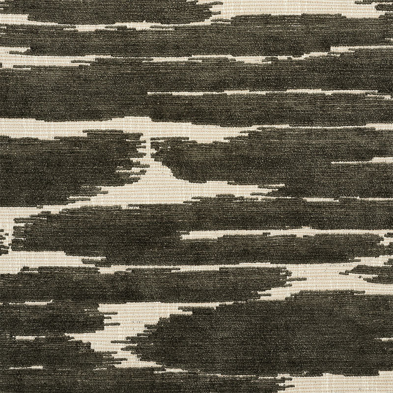 Gibson fabric in charcoal color - pattern number 72552 - by Schumacher in the Orpheum collection