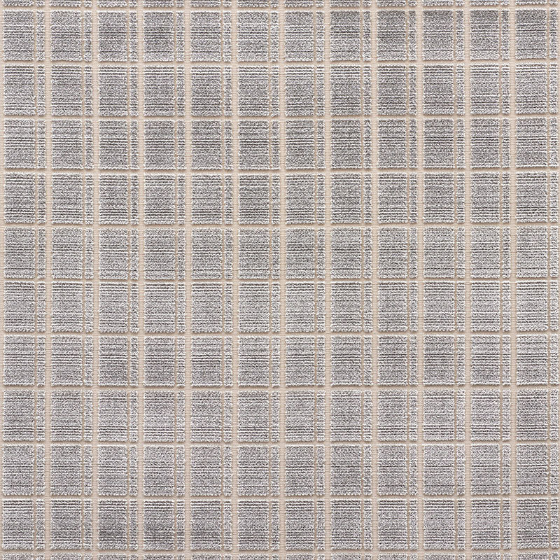 Otto Velvet fabric in pewter color - pattern number 72762 - by Schumacher in the David Oliver collection