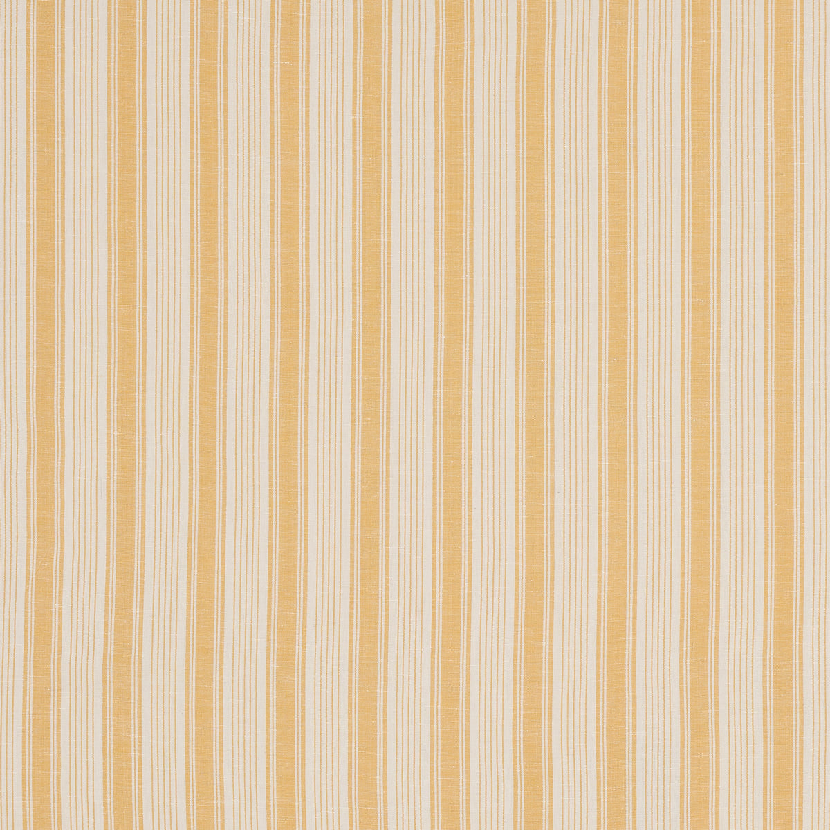 Ojai Stripe fabric in yellow color - pattern number 73006 - by Schumacher in the Mark D. Sikes collection