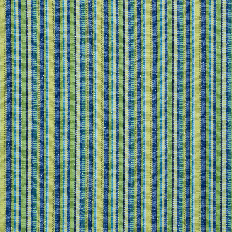 Primavera Stripe fabric in meadow color - pattern number 73113 - by Schumacher in the Indoor-Outdoor Prints & Wovens collection
