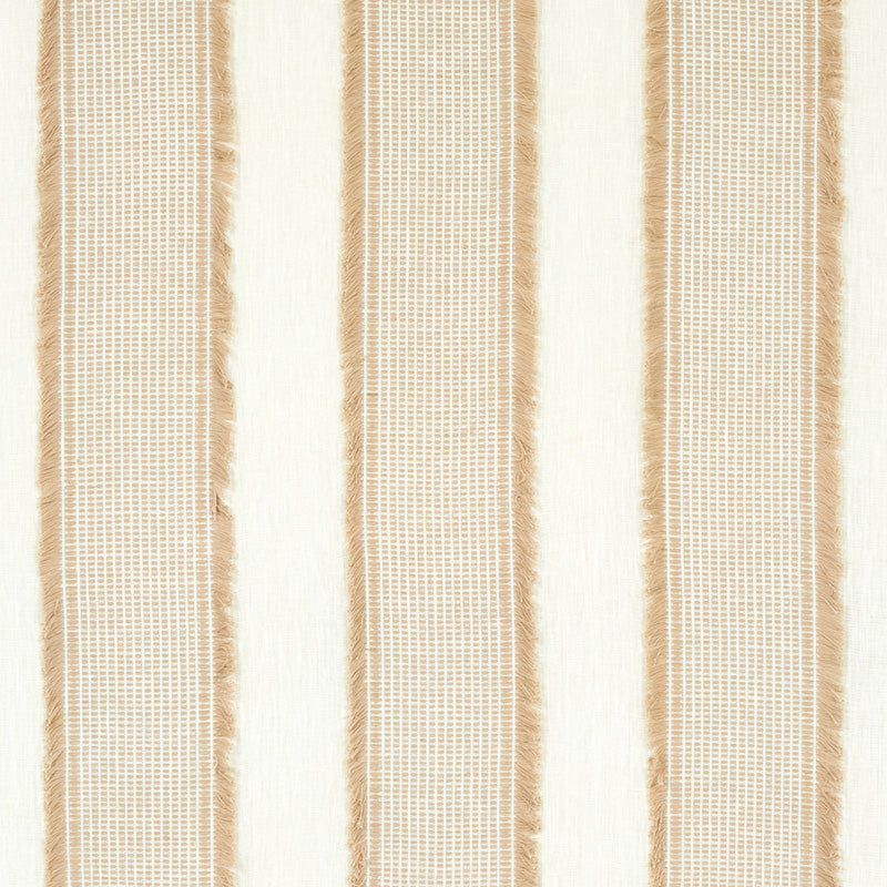 Tulum Casement fabric in natural color - pattern number 73592 - by Schumacher in the Happy Together collection