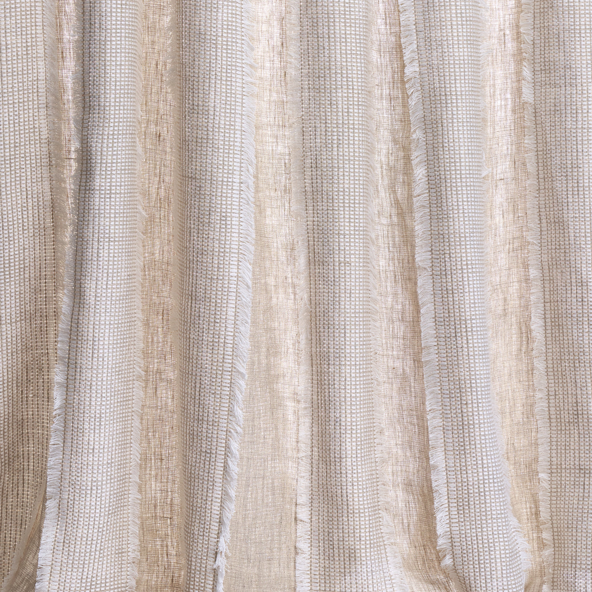 Tulum Casement fabric in flax color - pattern number 73596 - by Schumacher in the Essentials: Sheers & Casements collection