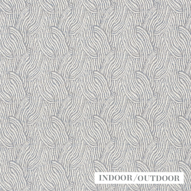 Strata Indoor Outdoor fabric in slate color - pattern number 73831 - by Schumacher in the Indoor/Outdoor Wovens collection
