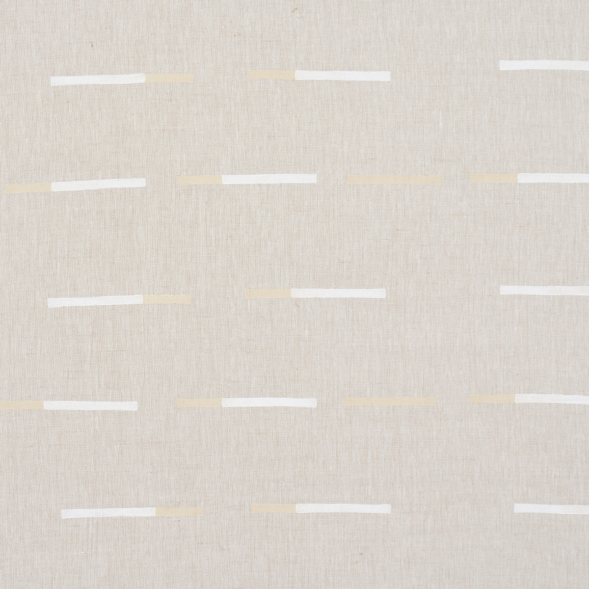 Overlapping Dashes fabric in buff color - pattern number 74033 - by Schumacher in the Caroline Z Hurley collection