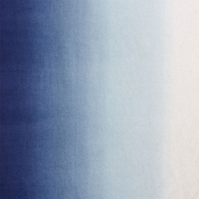 Cielo fabric in blue color - pattern number 74080 - by Schumacher in the Broad Strokes collection
