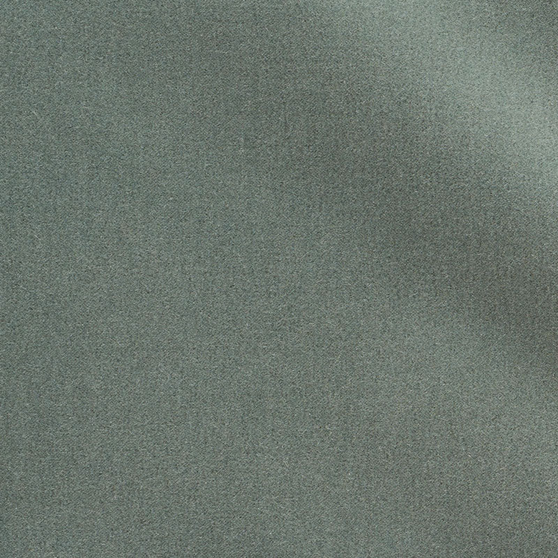 San Carlo Mohair Velvet fabric in seaglass color - pattern number 74502 - by Schumacher in the Perfect Basics: Velvet collection