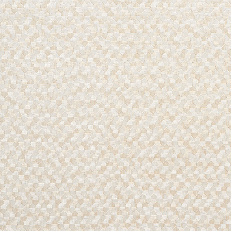 Ivins Embroidery Ivory 75120 Fabric by Schumacher - Fabric World