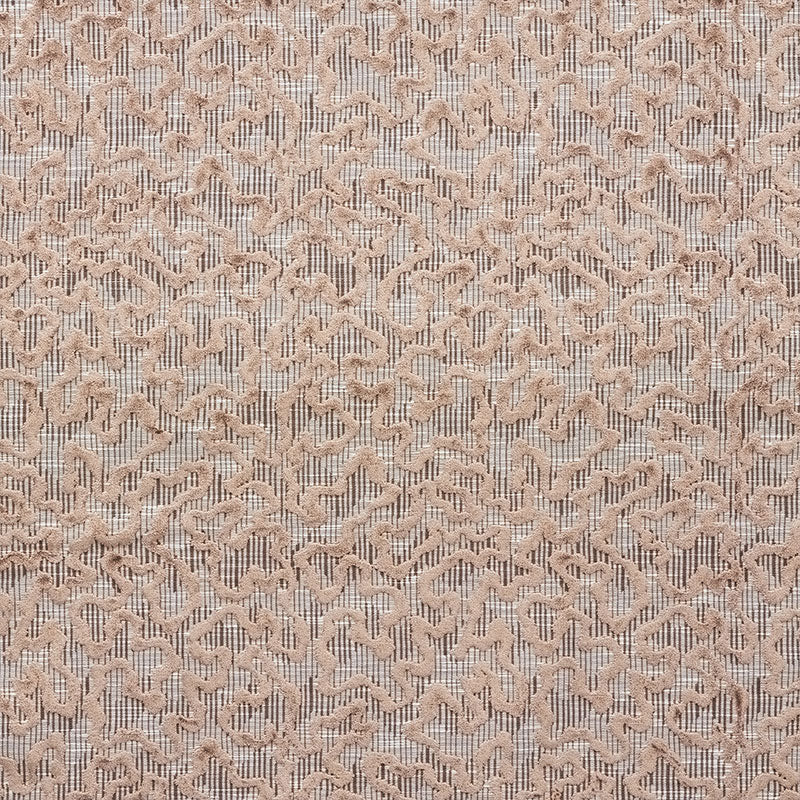 Janis Velvet fabric in brown color - pattern number 75221 - by Schumacher in the Relaxed Glamour collection