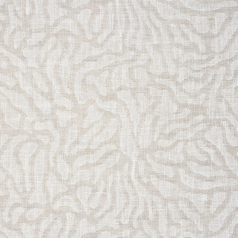 Cora Double Face Casement fabric in linen color - pattern number 75520 - by Schumacher in the New Traditional collection