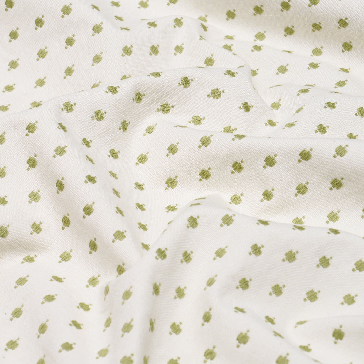 Barlow fabric in leaf color - pattern number 75539 - by Schumacher in the New Traditional collection