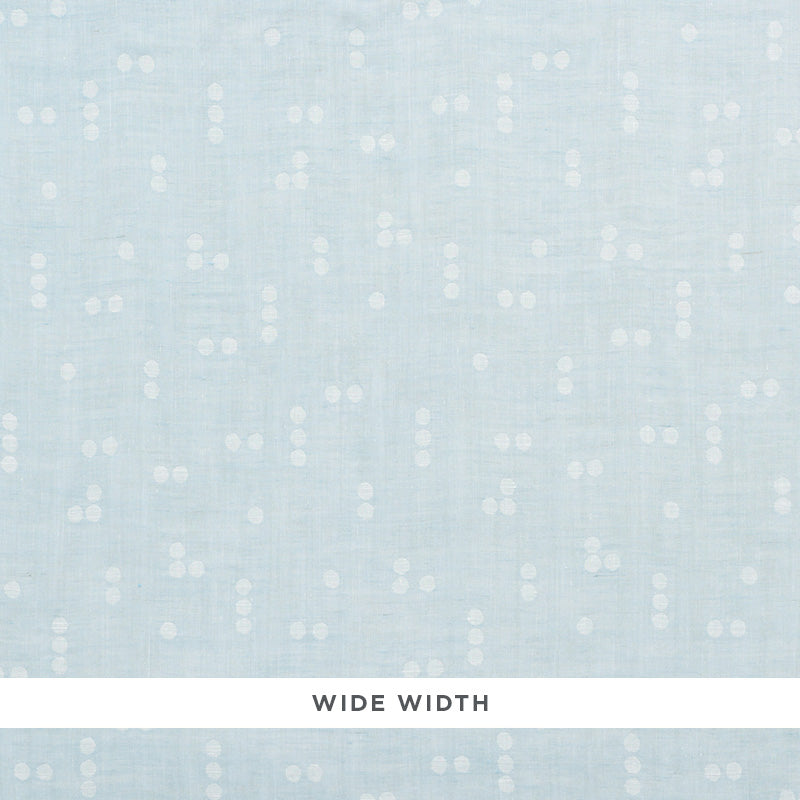 Great Rock Sheer fabric in sky color - pattern number 75620 - by Schumacher in the Caroline Z Hurley collection