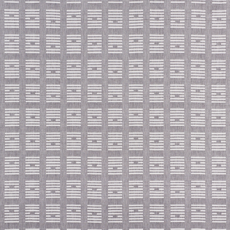 Tiasquam Weave fabric in grey color - pattern number 75661 - by Schumacher in the Caroline Z Hurley collection