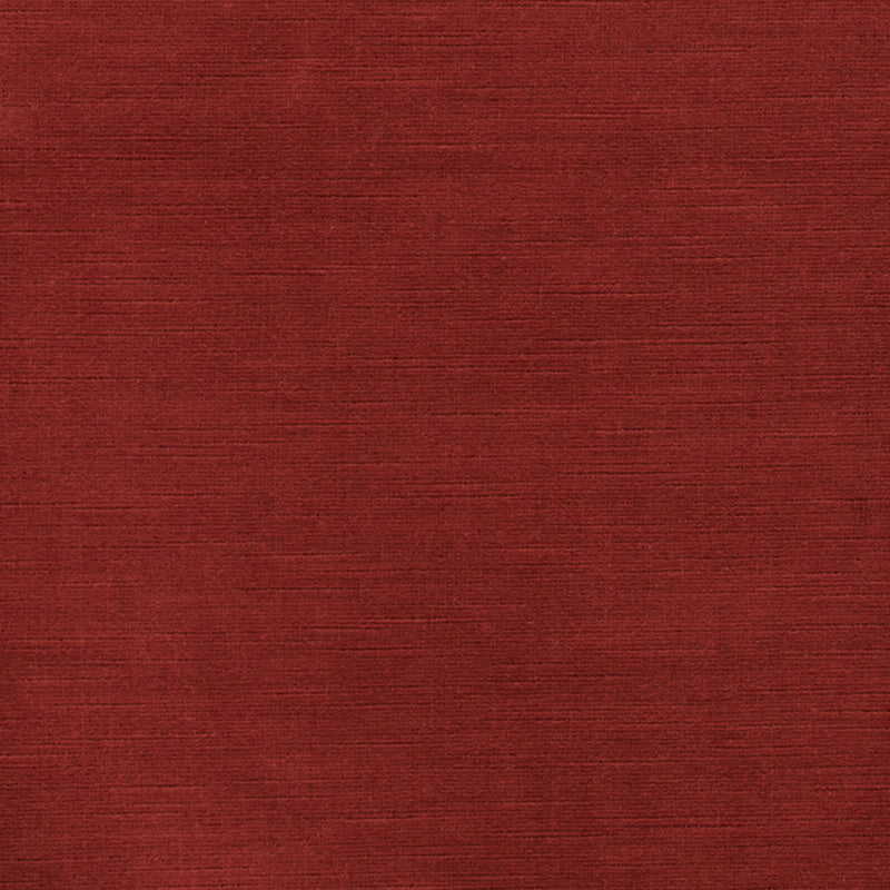 Antique Linen Velvet II fabric in russet color - pattern number 75707 - by Schumacher in the Perfect Basics: Velvet collection