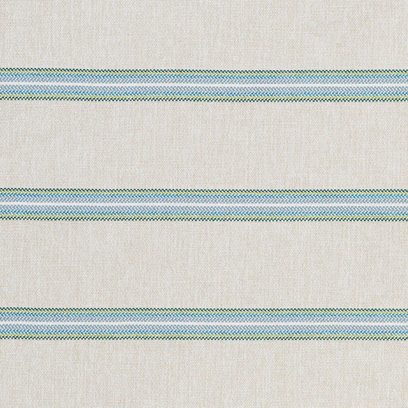 Garden Stripe Indoor Outdoor fabric in meadow color - pattern number 75970 - by Schumacher in the Indoor-Outdoor Prints & Wovens collection