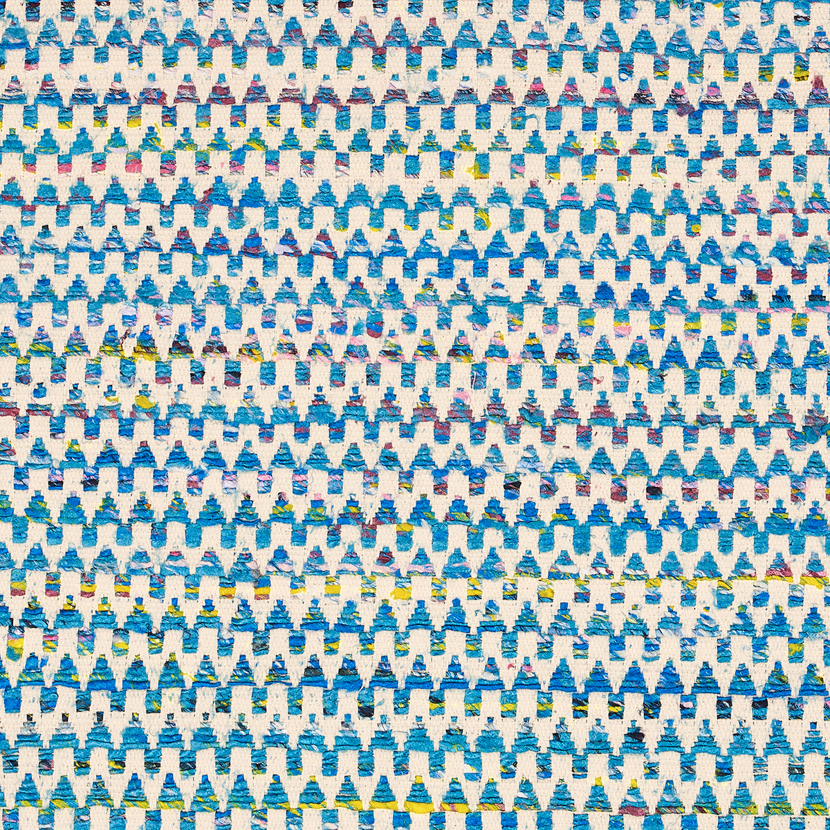 Idora fabric in peacock color - pattern number 76192 - by Schumacher in the Bohemia collection