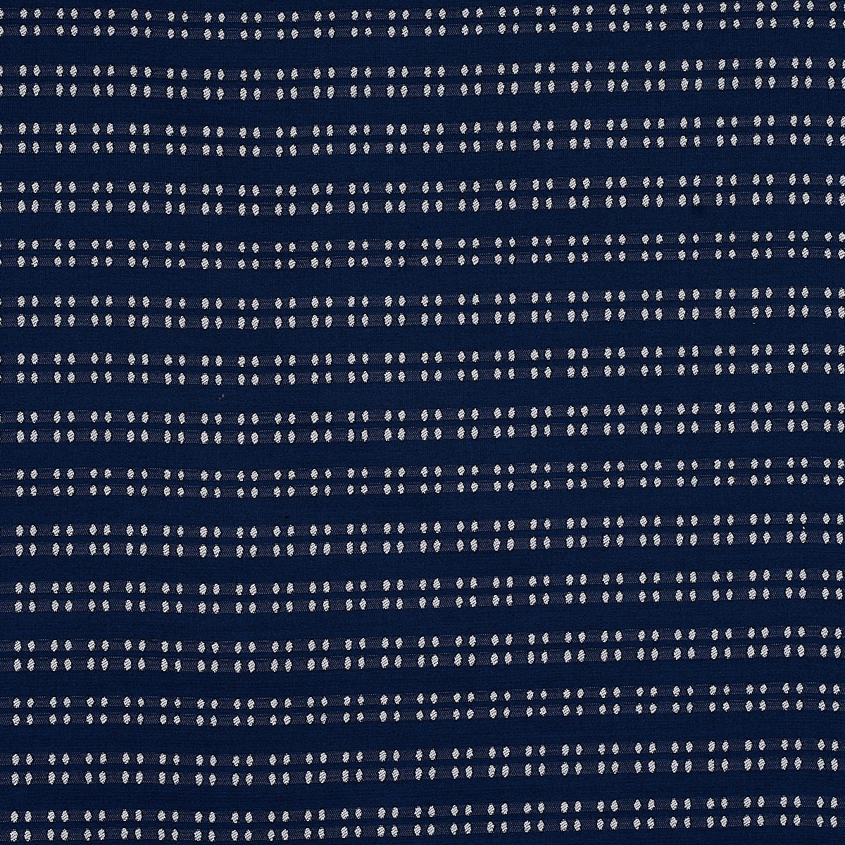 Bolsa Indoor Outdoor fabric in navy color - pattern number 76344 - by Schumacher in the Indoor/Outdoor Recolors collection