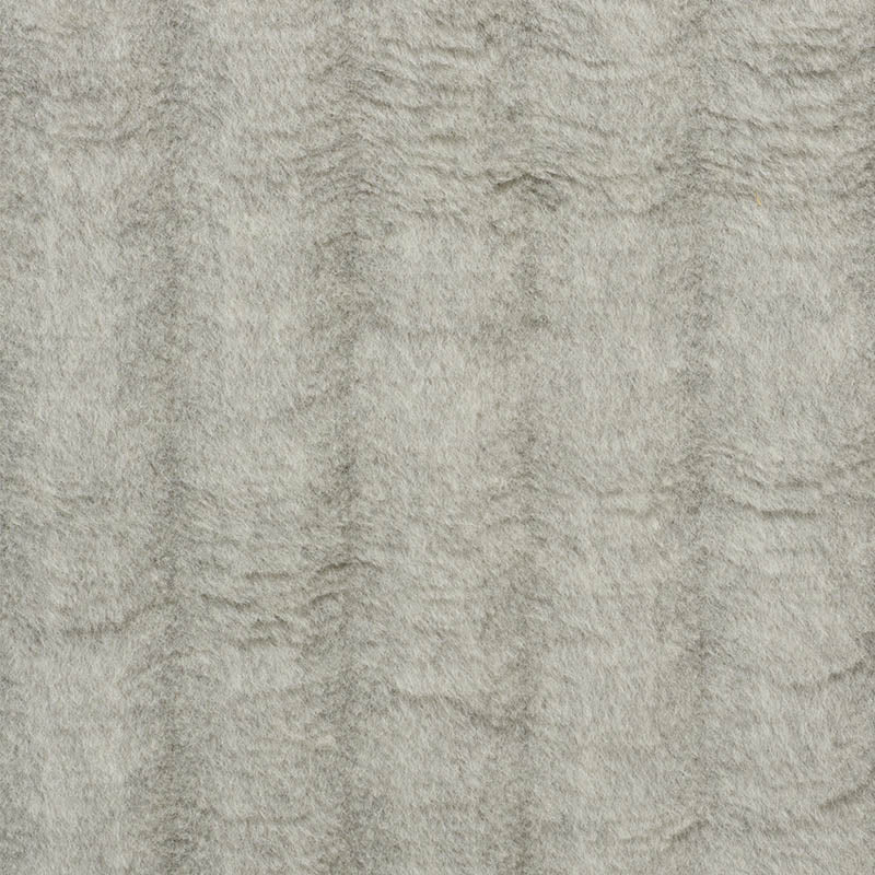 Tundra fabric in light grey color - pattern number 76461 - by Schumacher in the Perfect Basics: Wool collection
