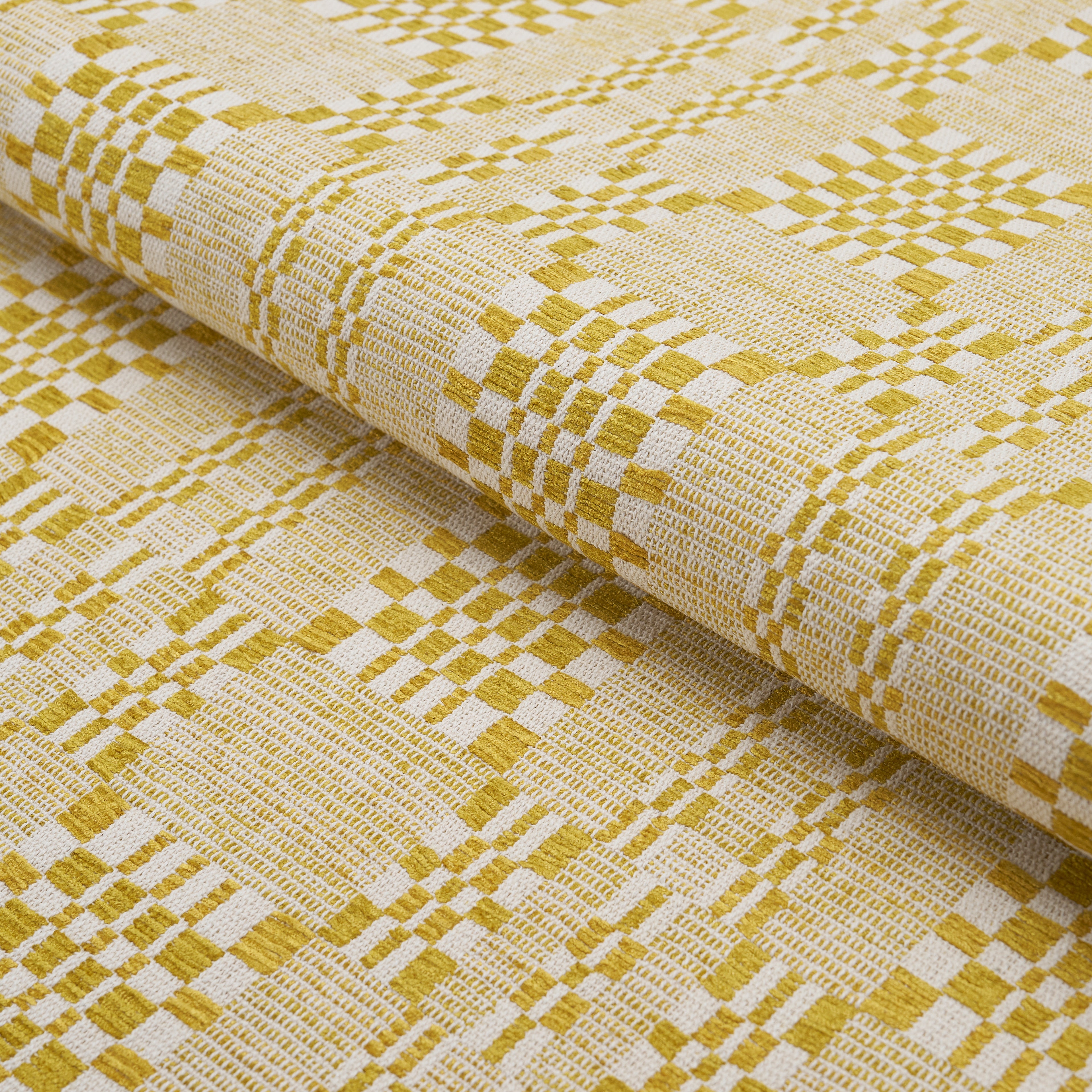 Brimfield fabric in mimosa glow color - pattern number 76947 - by Schumacher in the Atelier Paris collection