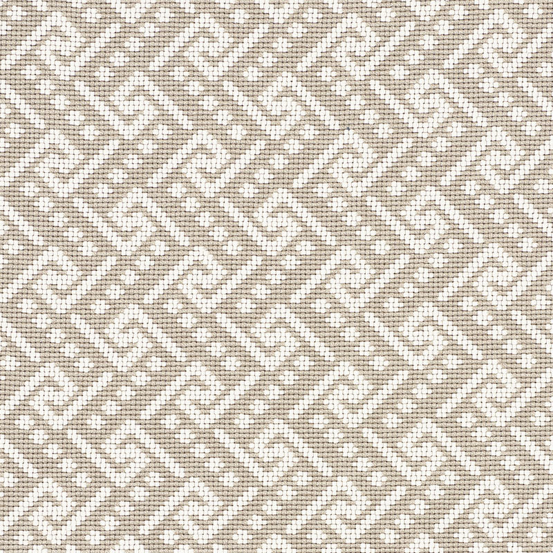 Ionic Weave fabric in dune color - pattern number 77121 - by Schumacher in the Timothy Corrigan collection