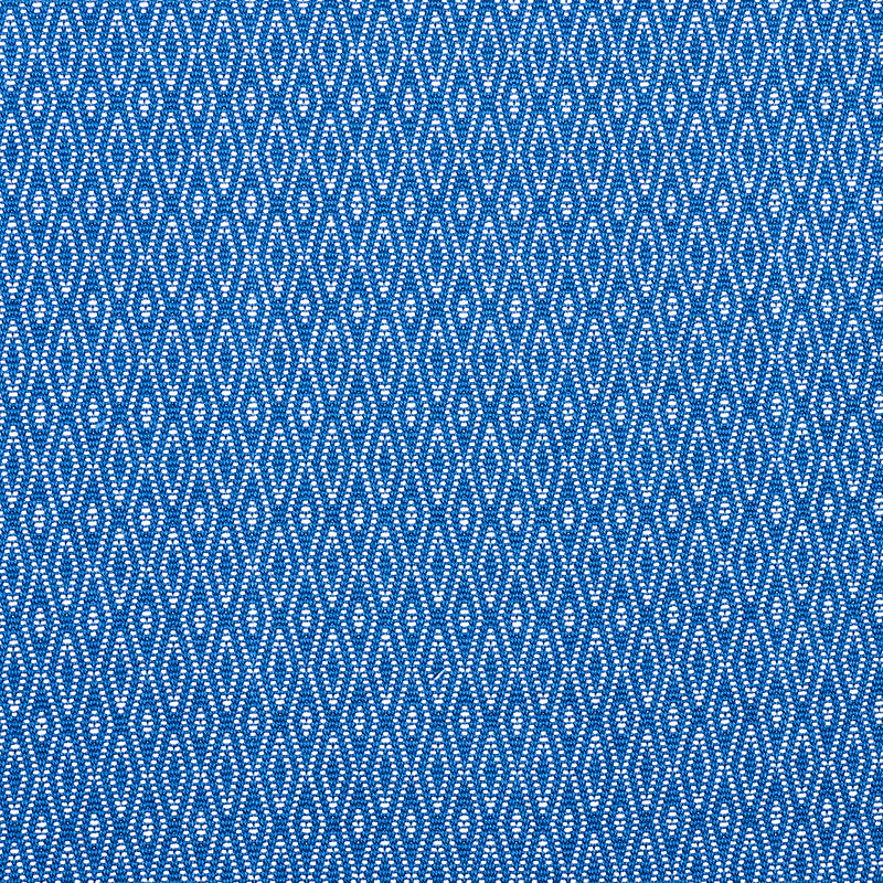 Derby Diamond Performance fabric in indigo color - pattern number 77522 - by Schumacher in the New Traditional II collection