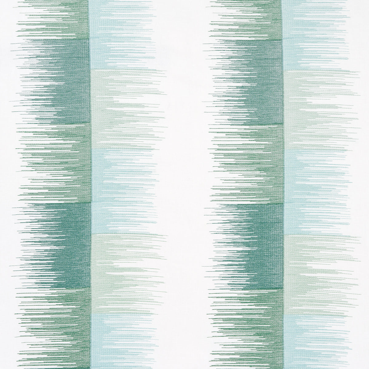 Sunburst Stripe Embroidery fabric in mineral color - pattern number 78403 - by Schumacher in the Uncommon Threads collection